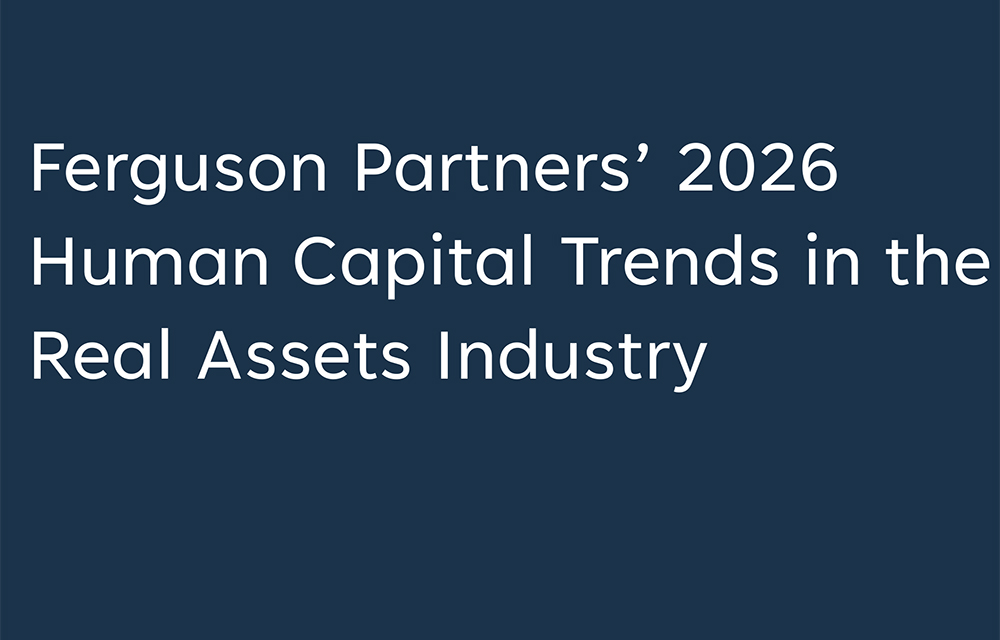 Ferguson Partners releases 2026 Human Capital Trends Report